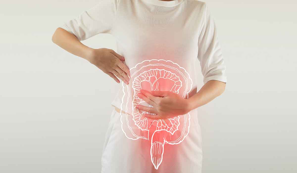 buena salud digestiva con microbiota