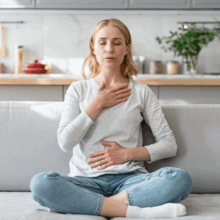 Respira para controlar la ansiedad